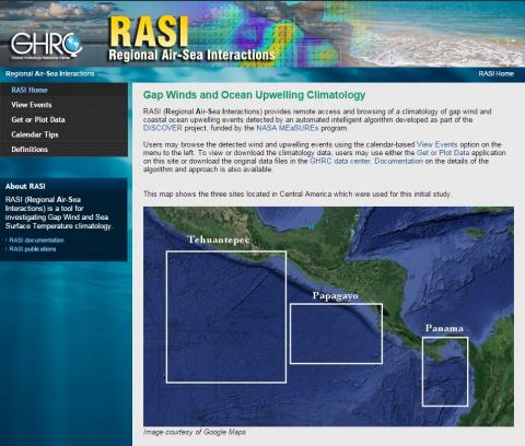 RASI website screenshot