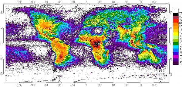 The Lightning Image Sensor detects lightning on a global scale