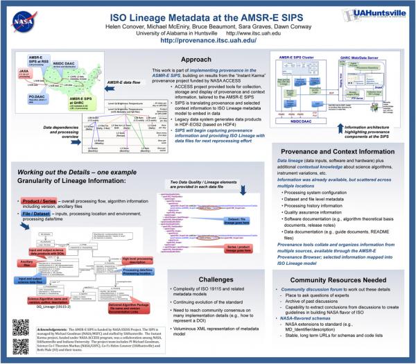 ISO Lineage Metadata poster