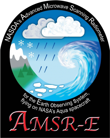 AMSR-E logo AMSR-E logo