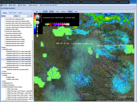 IFloodS data viewer