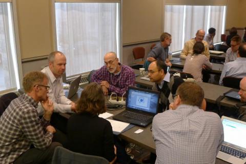 Ken Keiser at NSF EarthCube workshop