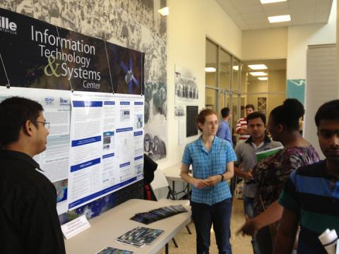 ITSC students explain their research efforts