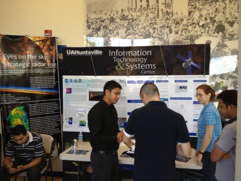 GHRC students explain their research efforts