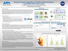 Decision Support Applications for Public Health Surveillance using NASA Earth Observations (AGU Fall Meeting 2022)