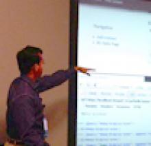 Ajinkya Kulkarni presents his Drupal tutorial