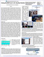 GLIDER use in air quality studies poster