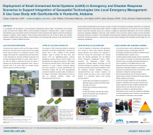 Deployment of Small Unmanned Aerial Systems (sUAS) in Emergency and Disaster Response Scenarios to Support Integration of Geospatial Technologies into Local Emergency Management:  A Use Case Study with GeoHuntsville in Huntsville, Alabama (AGU Fall Meeting 2017)