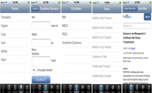 TransplantPro provides health care professionals with mobile transplant tools