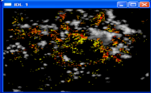 Convective initiation validation image