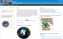 ACE Project Website Image of the ACE Project Website
