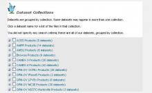 Screenshot of HyDRO data set listing HyDRO in use at GHRC